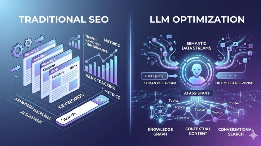 LLM SEO vs Traditional SEO