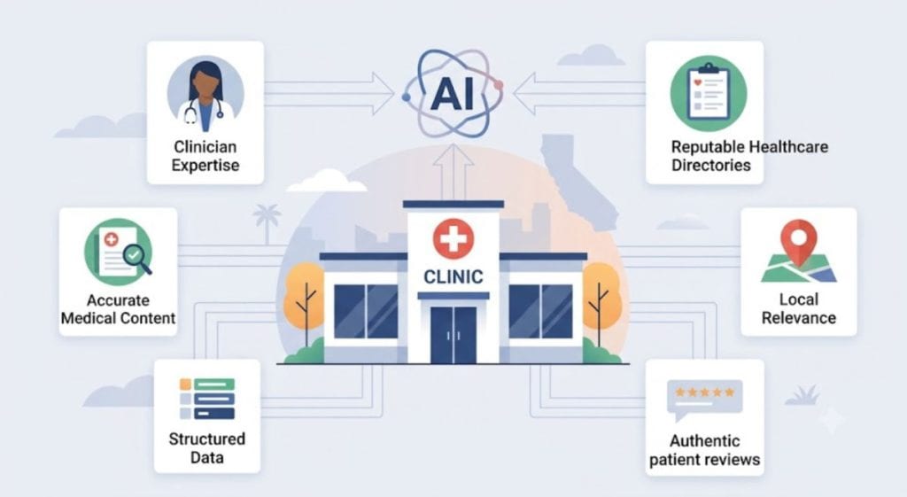 AI search optimization for healthcare